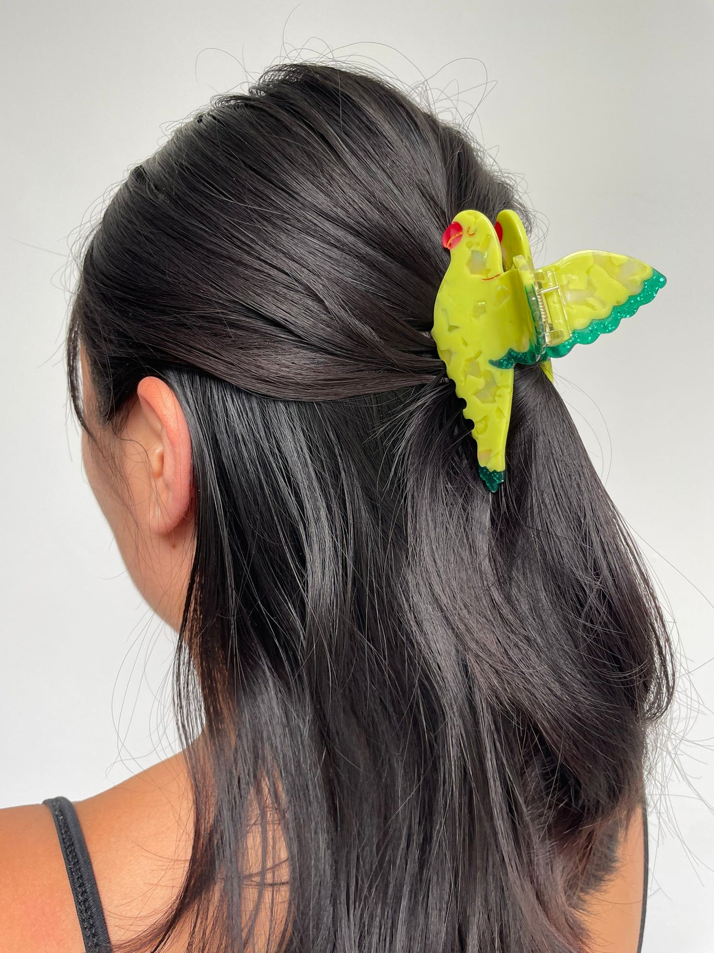 Playful Parrot Hairclip