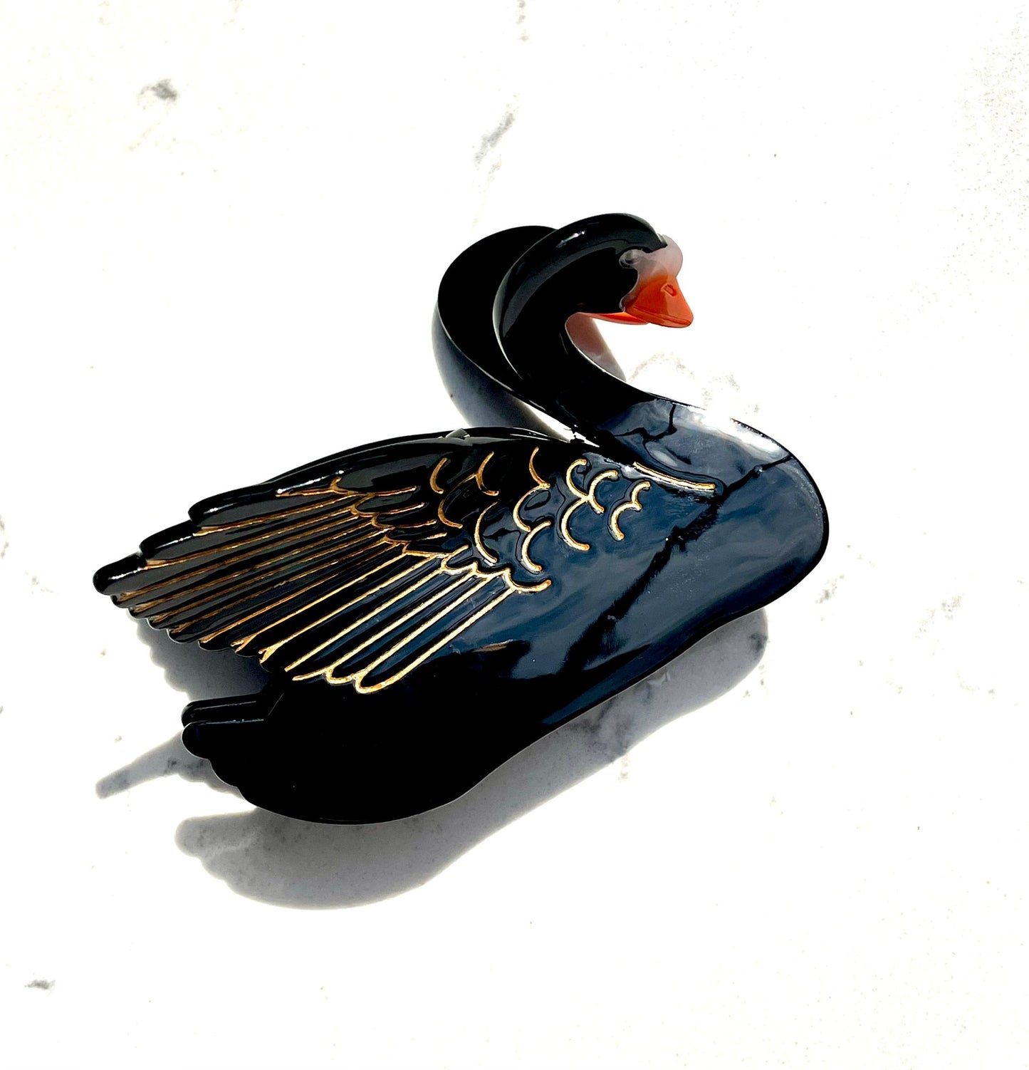 Black Swan Hairclip