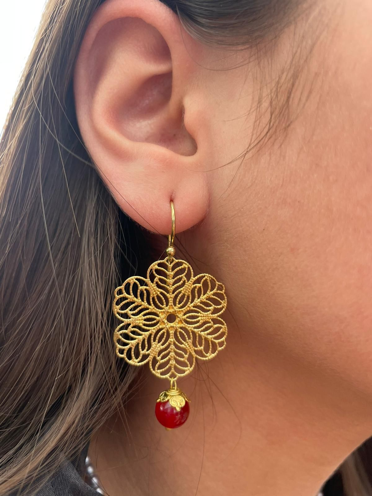 Flora Filigree Earring