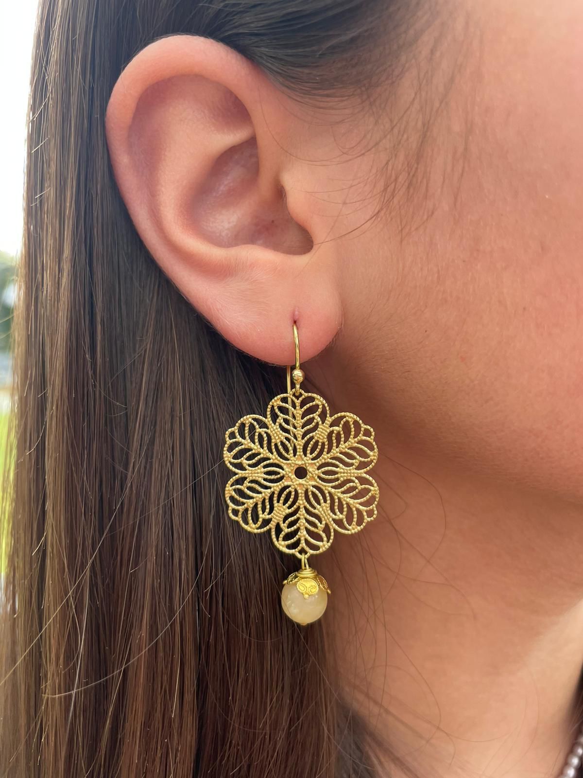 Flora Filigree Earring