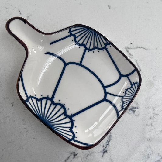 Japanese Inspired Print Bowl with Lip