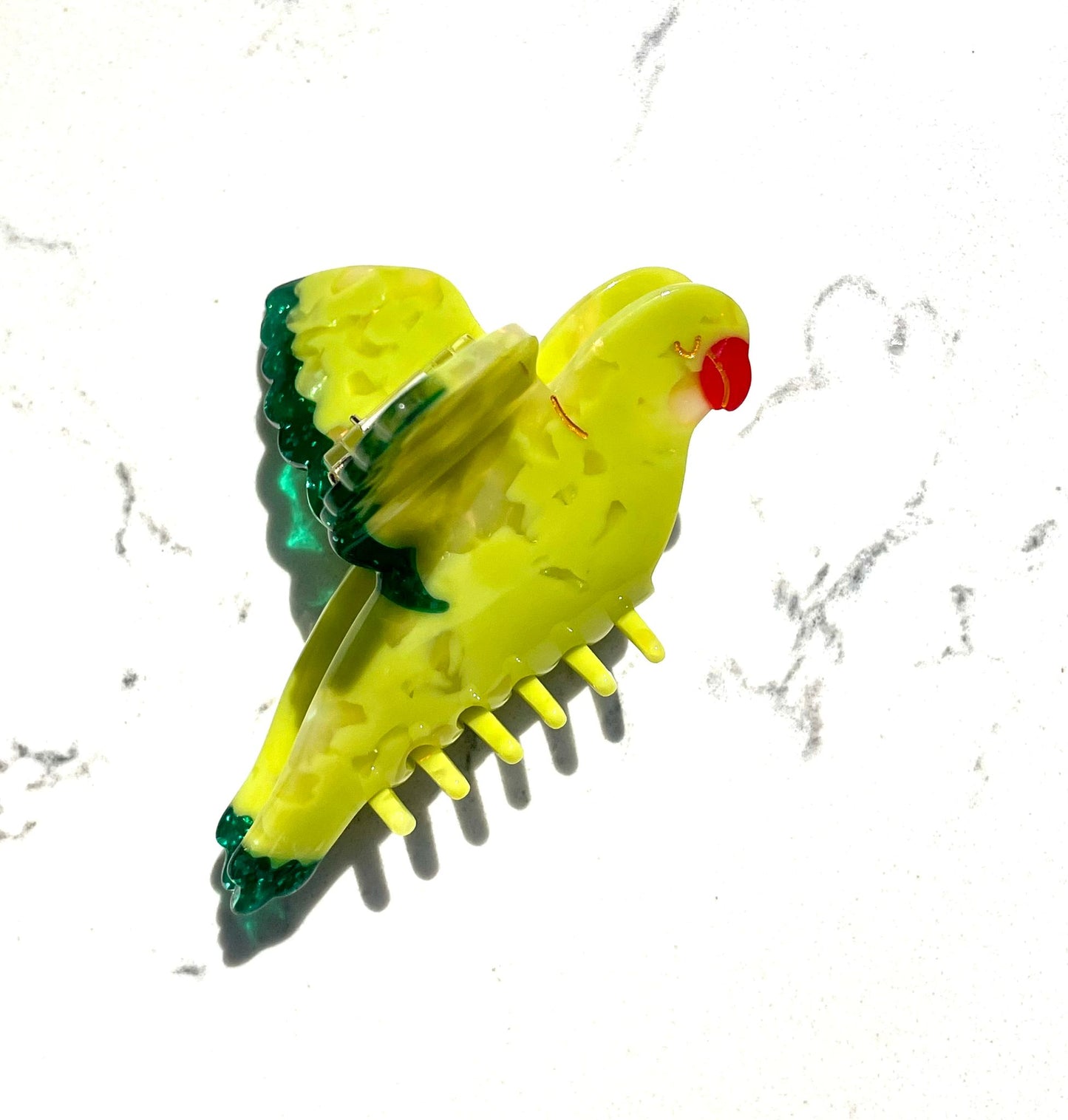 Playful Parrot Hairclip